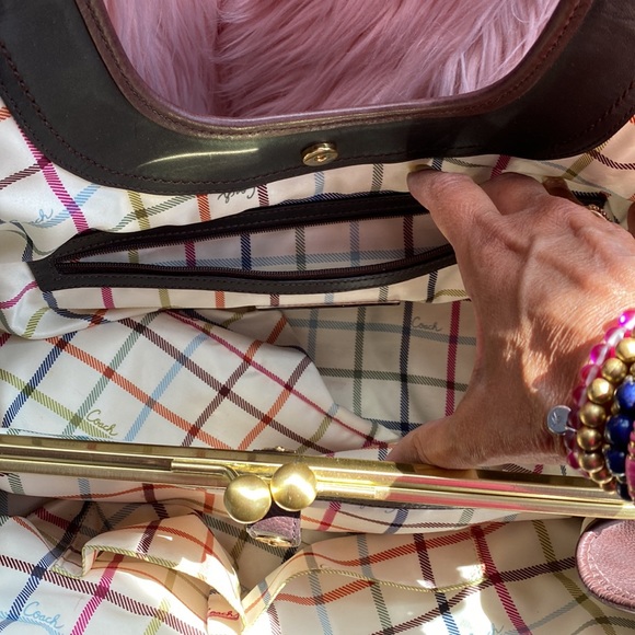 Coach Brown Leather Handbag - Picture 4 of 12